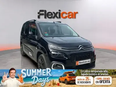 Usado Citroën Berlingo Shine 130 CV (95 kW) 2019 Negro Monovolumen