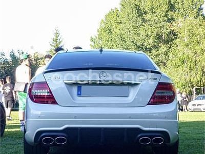 Usado Mercedes C63 AMG AMG 457 CV (336 kW) 2014 Blanco Coupe