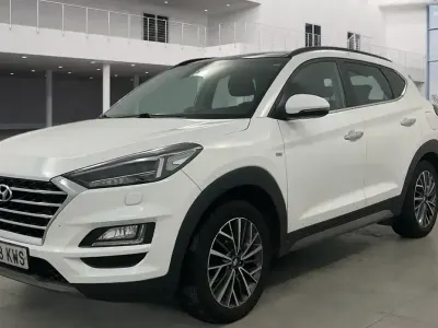 Usado Hyundai Tucson 177 CV (130 kW) 2019 Blanco SUV