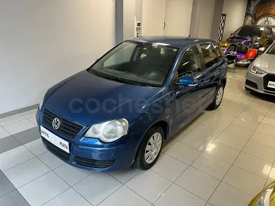 Usado VW Polo 80 CV (58 kW) 2008 Azul Utilitario