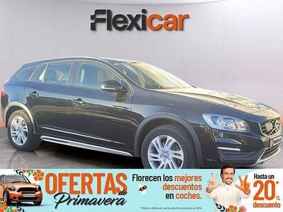 Usado Volvo V60 Kinetic 150 CV (110 kW) 2018 Negro Familiar