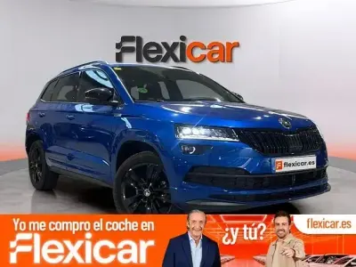 Usado Skoda Karoq Style 150 CV (110 kW) 2020 Azul SUV