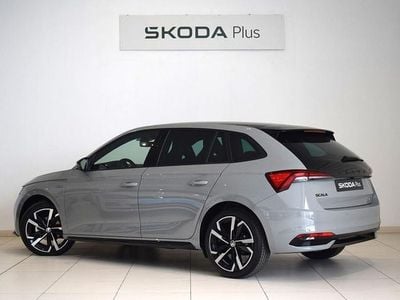Usado Skoda Scala Monte Carlo 116 CV (85 kW) 2025 Gris Utilitario