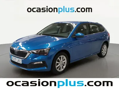 Usado Skoda Scala Ambition 115 CV (84 kW) 2020 Azul Utilitario