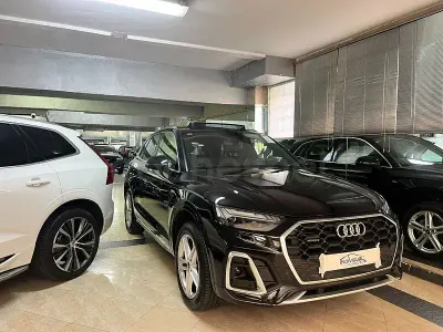 Usado Audi Q5 S-Line 299 CV (219 kW) 2021 Negro SUV