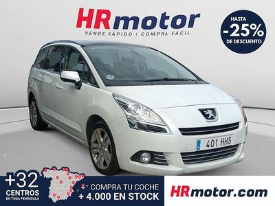 Usado Peugeot 5008 Allure 150 CV (110 kW) 2011 Blanco Monovolumen