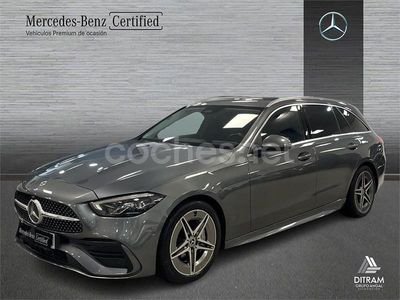 Gris / plata Usado 2024 Mercedes C220 Familiar | 43.500 € (Un poco caro)