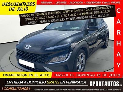 Usado Hyundai Kona 120 CV (88 kW) 2022 Negro SUV