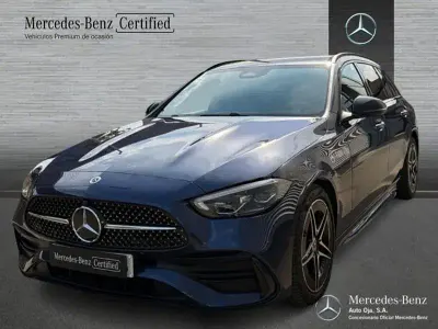 Usado Mercedes C220 197 CV (144 kW) 2025 Azul Familiar