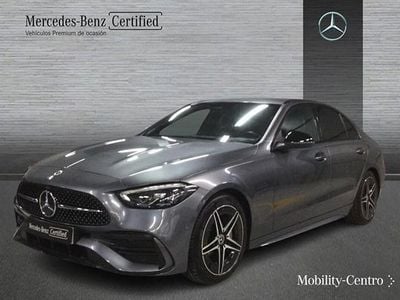 Selenitgrey metallic paint Usado 2022 Mercedes C220 AMG line Berlina | 40.900 € (Precio justo)