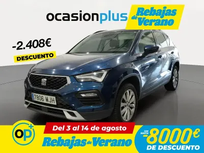 Usado Seat Ateca Style 150 CV (110 kW) 2023 Azul SUV
