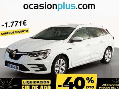 Blanco Usado 2021 Renault Mégane IV Intens Familiar | 16.082 € (Buen precio)
