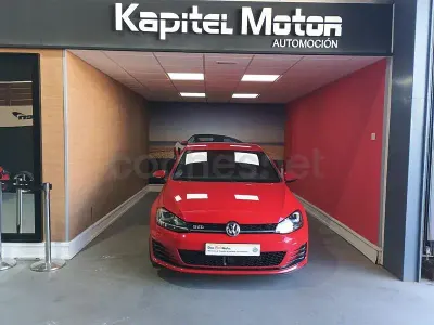 Usado VW Golf VII GTD 184 CV (135 kW) 2016 Rojo Berlina