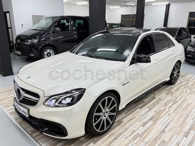 Usado Mercedes E63 AMG AMG 558 CV (410 kW) 2014 Blanco Berlina