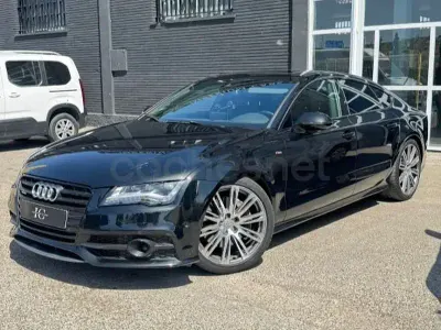Usado Audi A7 Sportback S-Line 313 CV (230 kW) 2014 Negro Utilitario