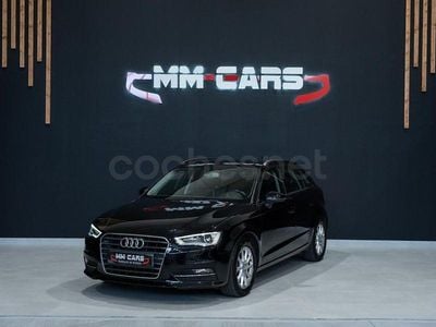 Usado Audi A3 Attraction 110 CV (80 kW) 2014 Negro Berlina