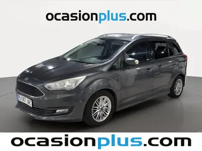 Usado Ford Grand C-Max Trend 125 CV (91 kW) 2016 Gris Monovolumen