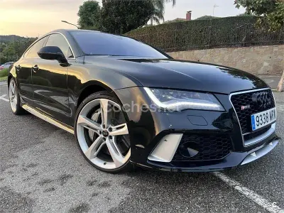 Usado Audi RS7 Sportback 560 CV (411 kW) 2014 Negro Utilitario