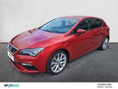 Usado Seat Leon FR 130 CV (95 kW) 2019 Rojo Utilitario