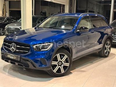 Usado Mercedes GLC300e 320 CV (235 kW) 2022 Azul SUV