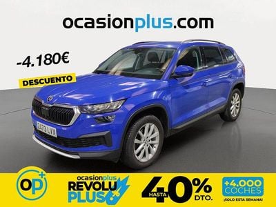 Usado Skoda Kodiaq Ambition 150 CV (110 kW) 2022 Azul SUV