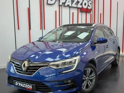Usado Renault Mégane GrandTour Zen 115 CV (84 kW) 2021 Azul Familiar