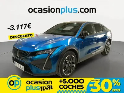 Usado Peugeot 408 GT GT 130 CV (95 kW) 2023 Azul Berlina