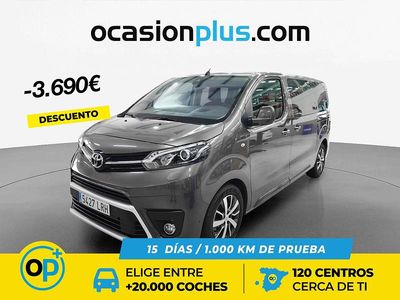 Usado Toyota Proace Verso Advance 177 CV (130 kW) 2021 Negro Familiar