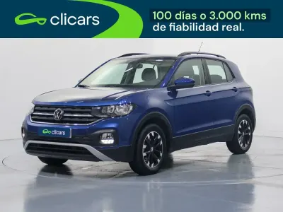 Usado VW T-Cross Advance 110 CV (80 kW) 2022 Azul SUV