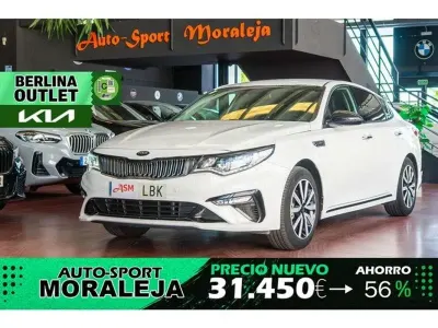 Usado Kia Optima 136 CV (100 kW) 2019 Blanco Berlina