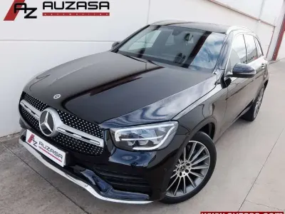 Usado Mercedes GLC220 194 CV (142 kW) 2022 Negro SUV
