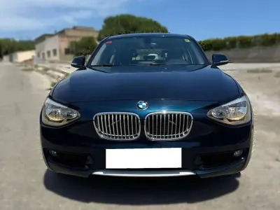 Usado BMW 116 136 CV (100 kW) 2012 Azul Utilitario