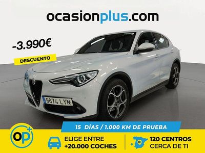 Usado Alfa Romeo Stelvio Sprint 190 CV (139 kW) 2022 Blanco SUV