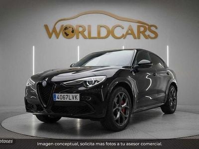 Usado Alfa Romeo Stelvio Veloce 209 CV (153 kW) 2021 Negro SUV