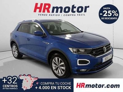 Usado VW T-Roc Advance 110 CV (80 kW) 2022 Azul SUV
