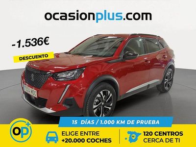 Usado Peugeot 2008 Allure 130 CV (95 kW) 2022 Rojo SUV