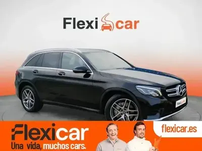 Usado Mercedes GLC220 170 CV (125 kW) 2019 Negro SUV
