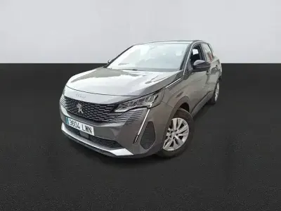 Usado Peugeot 3008 Active 131 CV (96 kW) 2022 Gris SUV