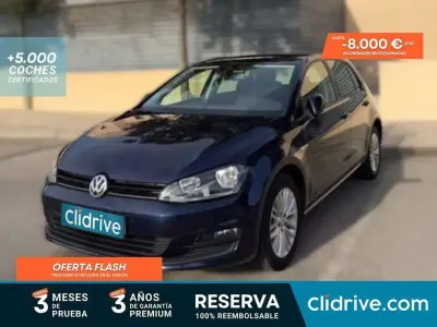 Usado VW Golf VII Edition 110 CV (80 kW) 2014 Azul Utilitario