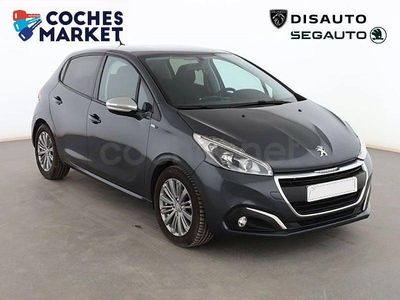 Usado Peugeot 208 Style 82 CV (60 kW) 2017 Gris / plata Utilitario