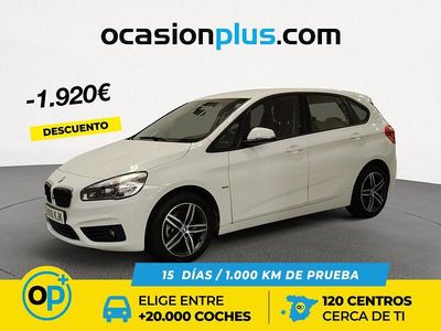Blanco Usado 2018 BMW 218 Active Tourer Monovolumen | 18.630 € (Precio justo)