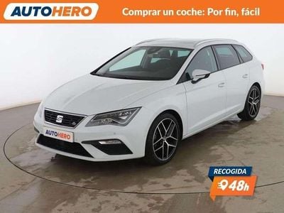 Usado Seat Leon ST FR 150 CV (110 kW) 2018 Blanco Familiar