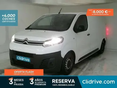 Käytetty Citroën Jumpy 102 HP (75 kW) 2021 Valkoinen Tila-auto