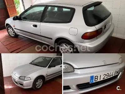 Usado Honda Civic 90 CV (66 kW) 1992 Gris / plata Berlina