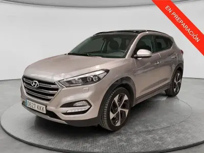 Usado Hyundai Tucson 185 CV (136 kW) 2018 Blanco SUV