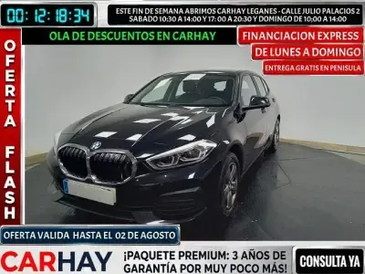 Usado BMW 116 Advantage 117 CV (86 kW) 2020 Negro Utilitario