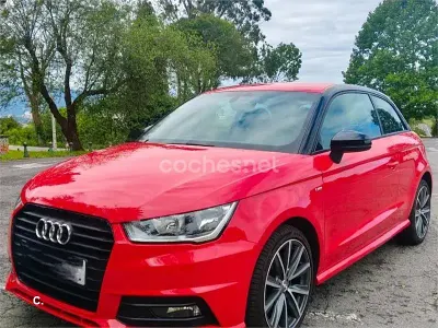 Usado Audi A1 Design 95 CV (69 kW) 2015 Rojo Utilitario