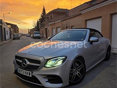 Usado Mercedes E220 170 CV (125 kW) 2018 Gris / plata Descapotable