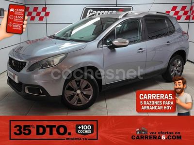 Usado Peugeot 2008 Style 100 CV (73 kW) 2018 Gris / plata SUV