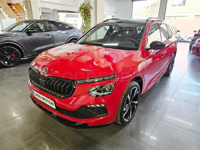 Usado Skoda Kamiq Monte Carlo 150 CV (110 kW) 2024 Rojo SUV